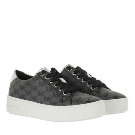 michael kors plateau-sneaker poppy|michael kors poppy lace up.